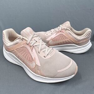 Nike Shoes 9 Quest 5 Running Barely Rose Pink Sporty Athletic Gym Athleisure PE